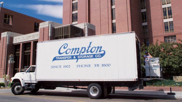 compton hero truck logo delivery